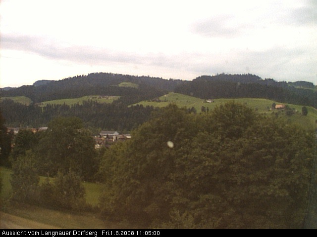 Webcam-Bild: Aussicht vom Dorfberg in Langnau 20080801-110500