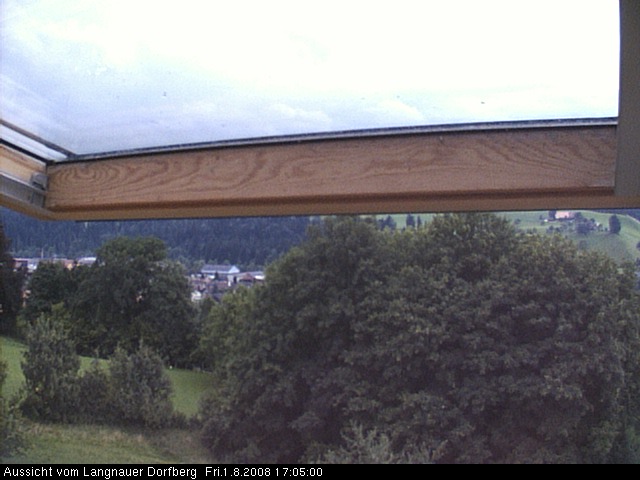 Webcam-Bild: Aussicht vom Dorfberg in Langnau 20080801-170500
