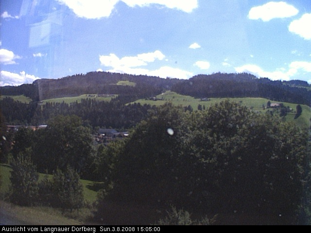 Webcam-Bild: Aussicht vom Dorfberg in Langnau 20080803-150500