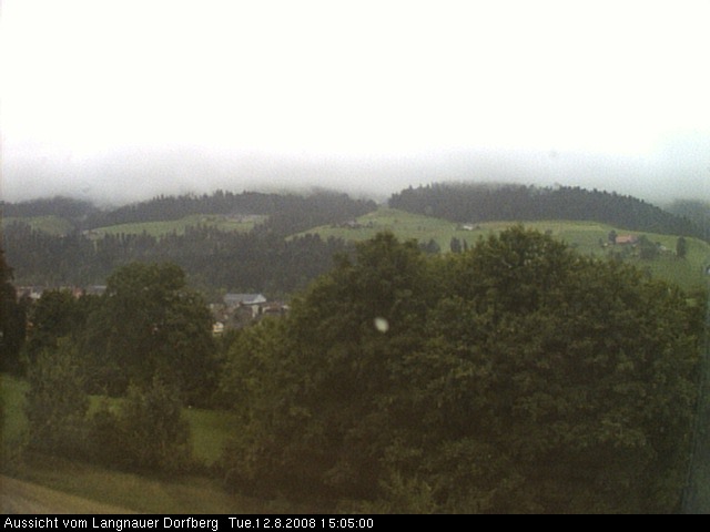 Webcam-Bild: Aussicht vom Dorfberg in Langnau 20080812-150500