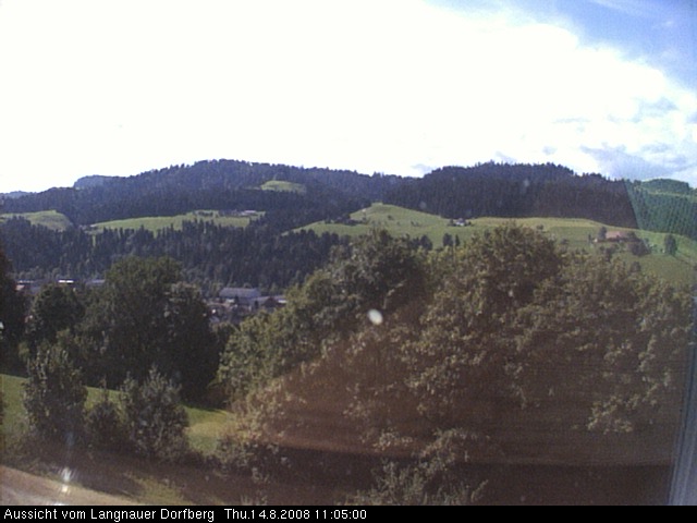 Webcam-Bild: Aussicht vom Dorfberg in Langnau 20080814-110500