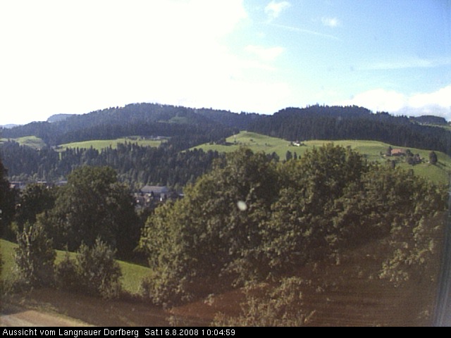 Webcam-Bild: Aussicht vom Dorfberg in Langnau 20080816-100500