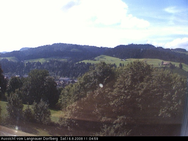 Webcam-Bild: Aussicht vom Dorfberg in Langnau 20080816-110500