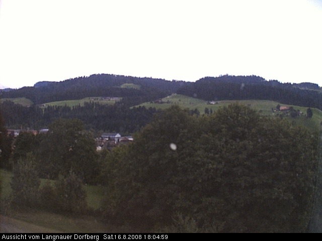 Webcam-Bild: Aussicht vom Dorfberg in Langnau 20080816-180500