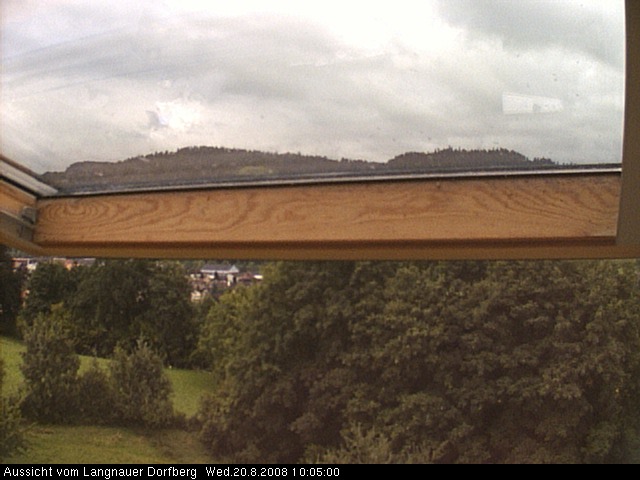Webcam-Bild: Aussicht vom Dorfberg in Langnau 20080820-100500