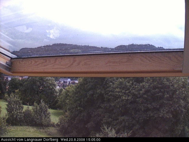 Webcam-Bild: Aussicht vom Dorfberg in Langnau 20080820-150500