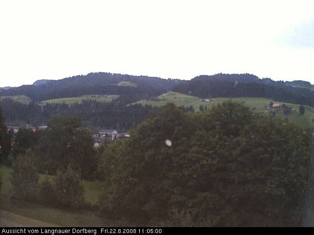 Webcam-Bild: Aussicht vom Dorfberg in Langnau 20080822-110500