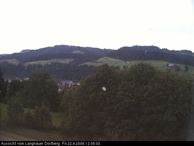 Webcam-Bild: Aussicht vom Dorfberg in Langnau 20080822-120500