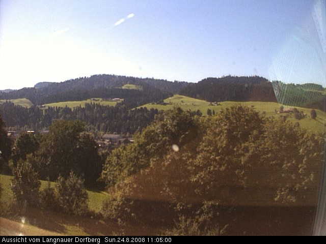Webcam-Bild: Aussicht vom Dorfberg in Langnau 20080824-110500