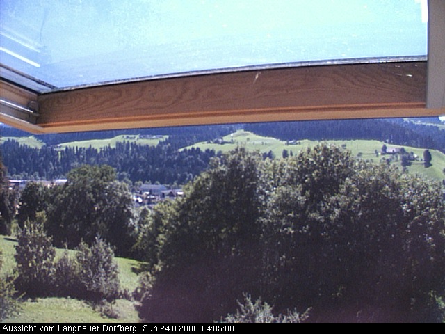 Webcam-Bild: Aussicht vom Dorfberg in Langnau 20080824-140500