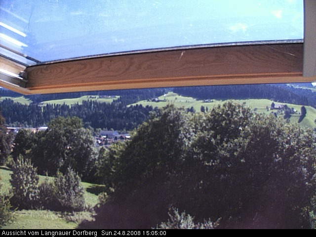 Webcam-Bild: Aussicht vom Dorfberg in Langnau 20080824-150500