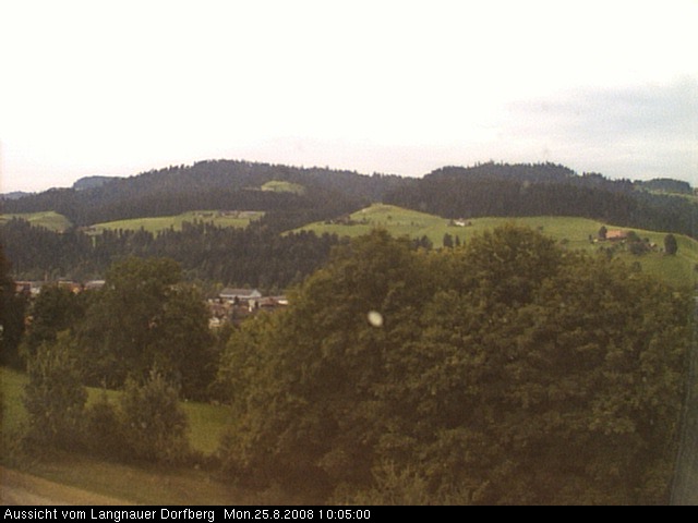 Webcam-Bild: Aussicht vom Dorfberg in Langnau 20080825-100500