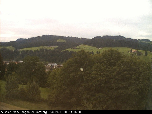 Webcam-Bild: Aussicht vom Dorfberg in Langnau 20080825-110500