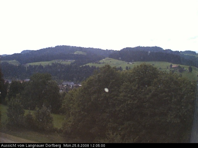 Webcam-Bild: Aussicht vom Dorfberg in Langnau 20080825-120500