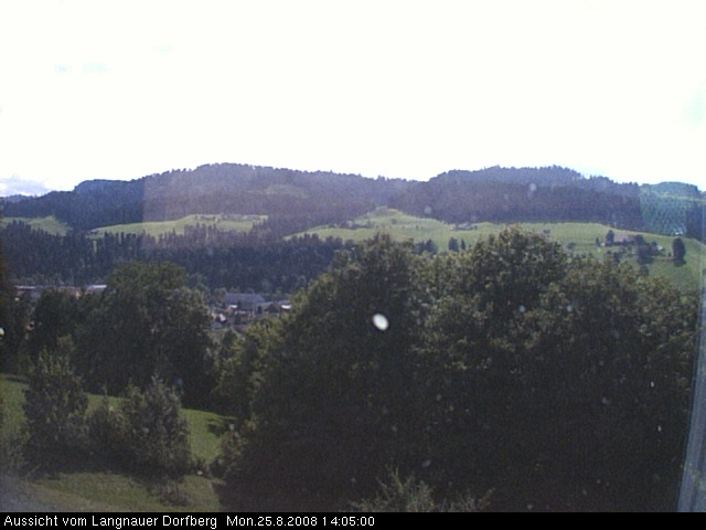 Webcam-Bild: Aussicht vom Dorfberg in Langnau 20080825-140500