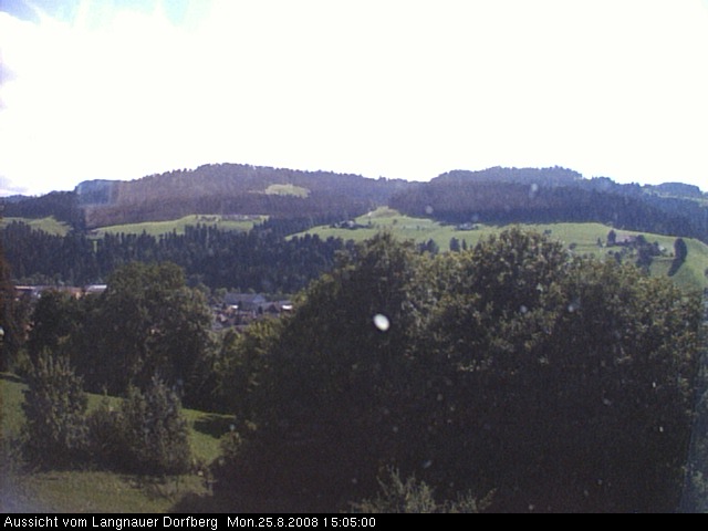 Webcam-Bild: Aussicht vom Dorfberg in Langnau 20080825-150500