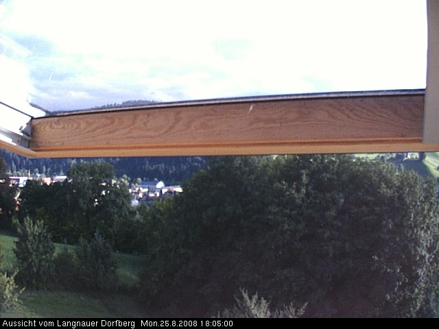 Webcam-Bild: Aussicht vom Dorfberg in Langnau 20080825-180500
