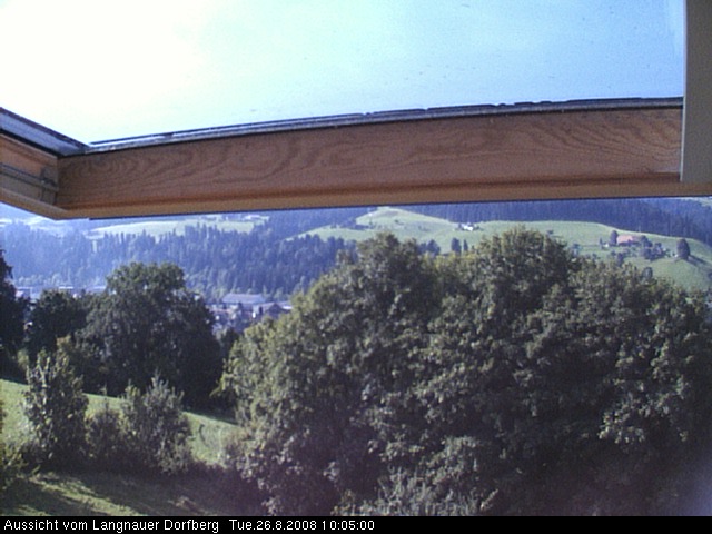 Webcam-Bild: Aussicht vom Dorfberg in Langnau 20080826-100500