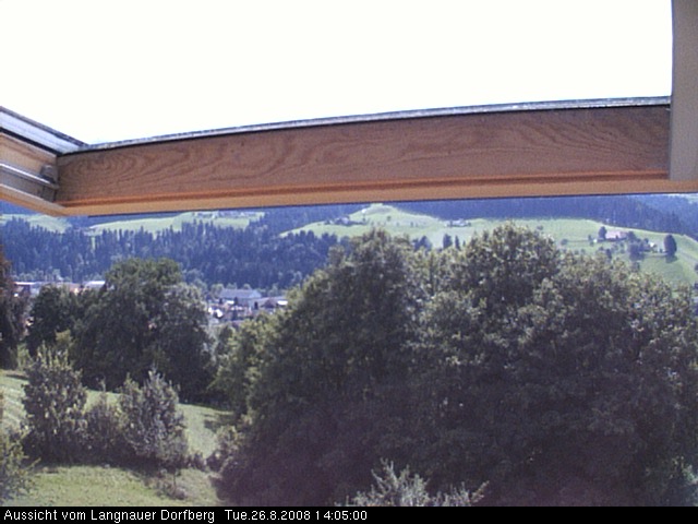 Webcam-Bild: Aussicht vom Dorfberg in Langnau 20080826-140500