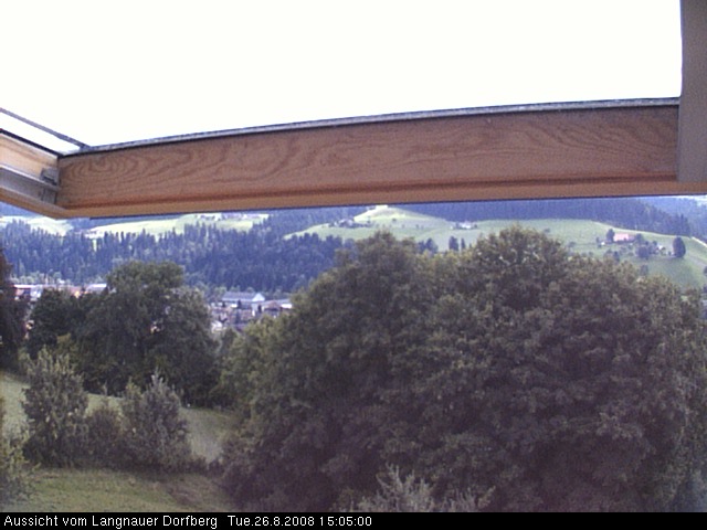 Webcam-Bild: Aussicht vom Dorfberg in Langnau 20080826-150500