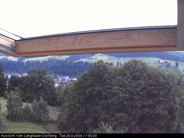 Webcam-Bild: Aussicht vom Dorfberg in Langnau 20080826-170500