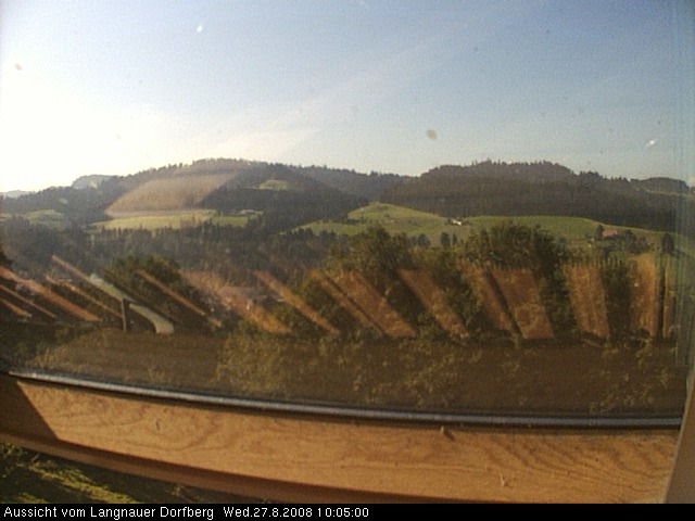 Webcam-Bild: Aussicht vom Dorfberg in Langnau 20080827-100500