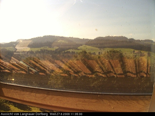 Webcam-Bild: Aussicht vom Dorfberg in Langnau 20080827-110500