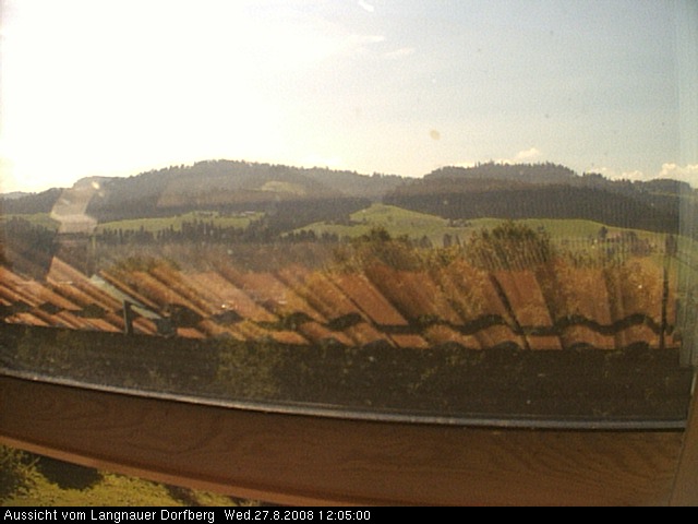 Webcam-Bild: Aussicht vom Dorfberg in Langnau 20080827-120500