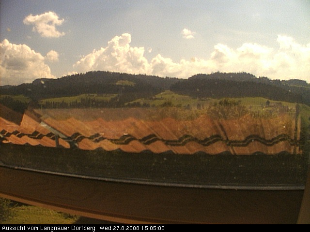 Webcam-Bild: Aussicht vom Dorfberg in Langnau 20080827-150500