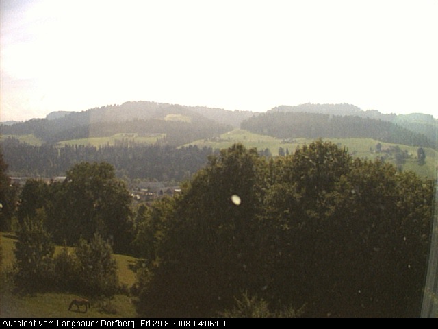 Webcam-Bild: Aussicht vom Dorfberg in Langnau 20080829-140500