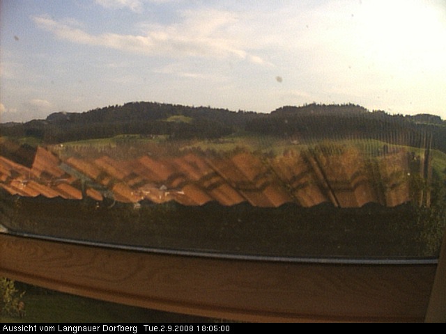 Webcam-Bild: Aussicht vom Dorfberg in Langnau 20080902-180500