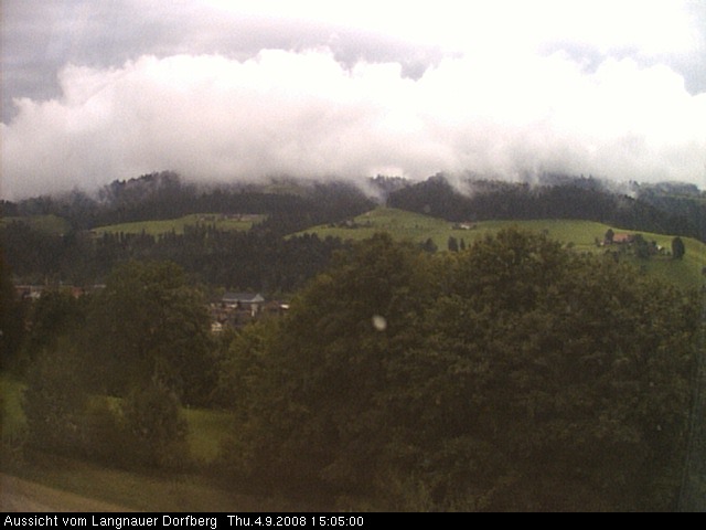 Webcam-Bild: Aussicht vom Dorfberg in Langnau 20080904-150500