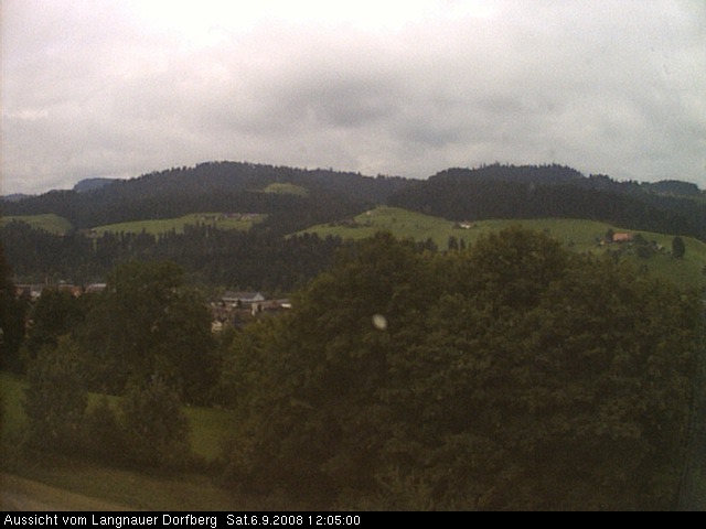 Webcam-Bild: Aussicht vom Dorfberg in Langnau 20080906-120500