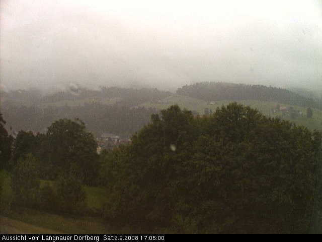 Webcam-Bild: Aussicht vom Dorfberg in Langnau 20080906-170500
