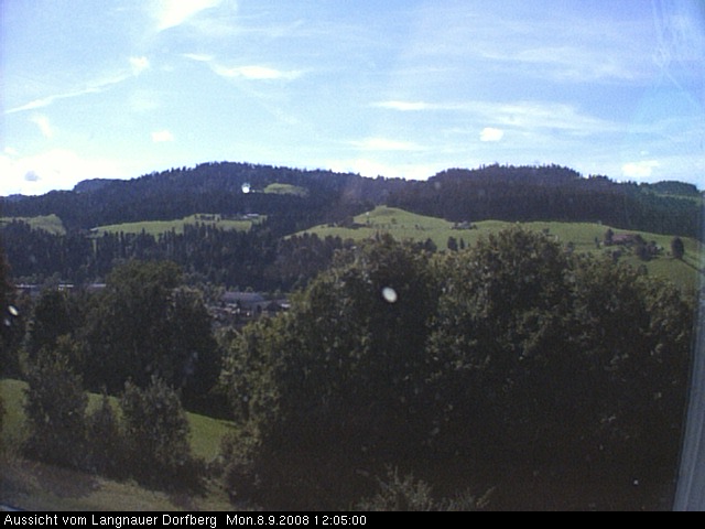 Webcam-Bild: Aussicht vom Dorfberg in Langnau 20080908-120500