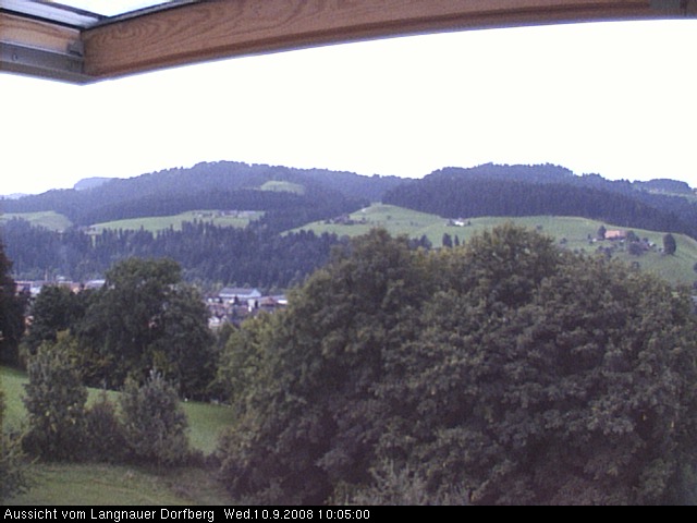 Webcam-Bild: Aussicht vom Dorfberg in Langnau 20080910-100500