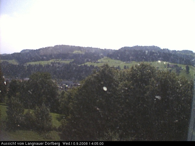 Webcam-Bild: Aussicht vom Dorfberg in Langnau 20080910-140500