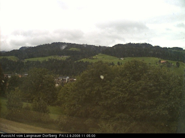 Webcam-Bild: Aussicht vom Dorfberg in Langnau 20080912-110500