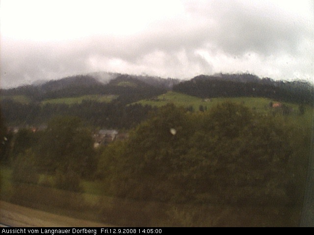 Webcam-Bild: Aussicht vom Dorfberg in Langnau 20080912-140500