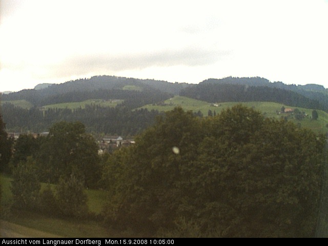 Webcam-Bild: Aussicht vom Dorfberg in Langnau 20080915-100500