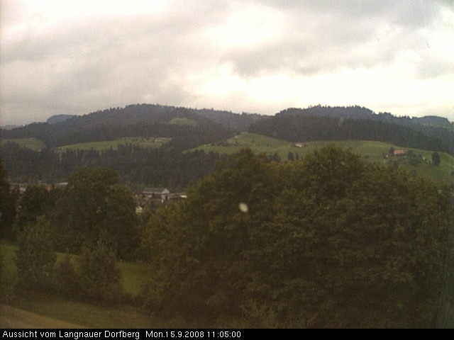 Webcam-Bild: Aussicht vom Dorfberg in Langnau 20080915-110500