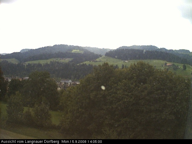 Webcam-Bild: Aussicht vom Dorfberg in Langnau 20080915-140500