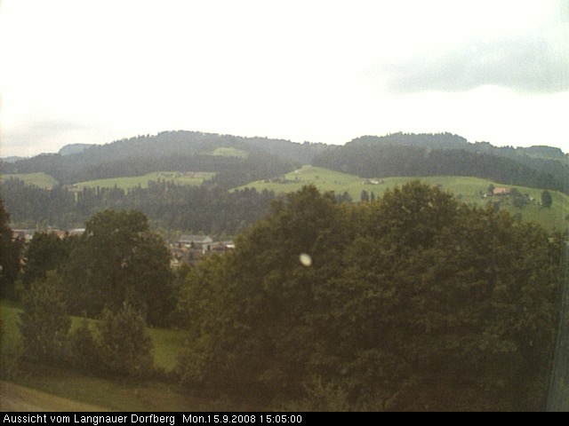 Webcam-Bild: Aussicht vom Dorfberg in Langnau 20080915-150500