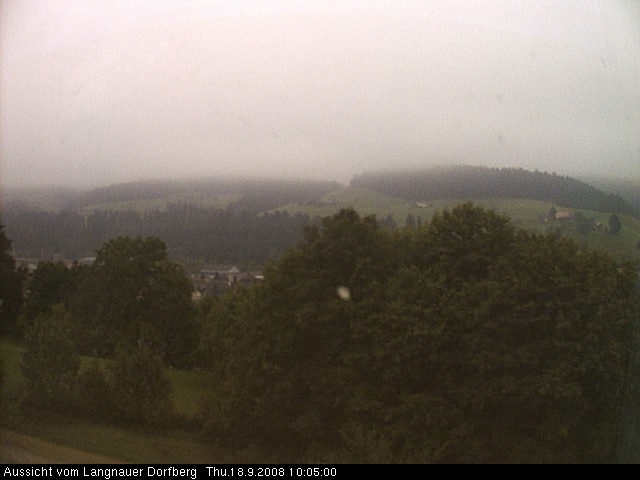 Webcam-Bild: Aussicht vom Dorfberg in Langnau 20080918-100500