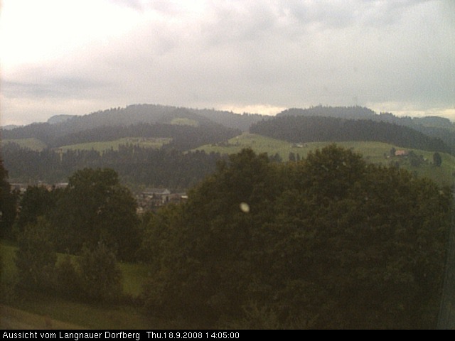 Webcam-Bild: Aussicht vom Dorfberg in Langnau 20080918-140500
