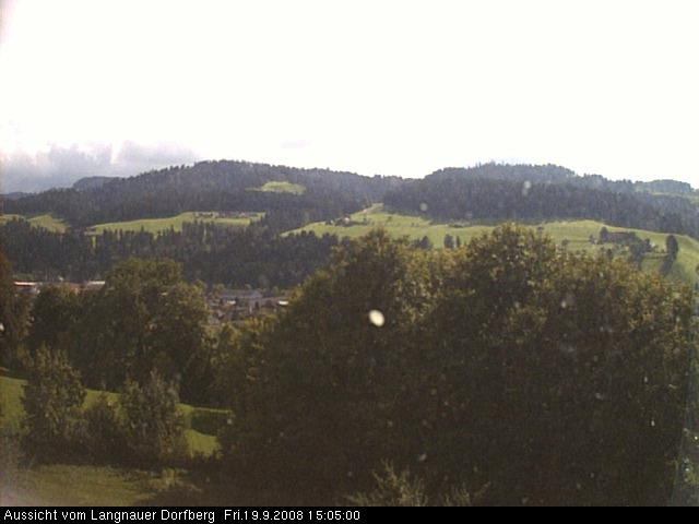 Webcam-Bild: Aussicht vom Dorfberg in Langnau 20080919-150500