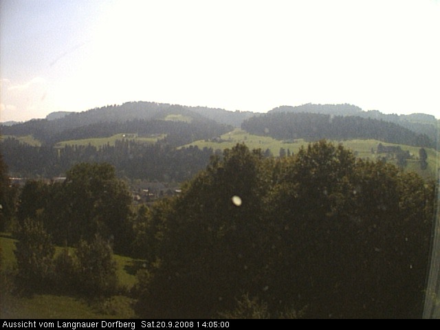 Webcam-Bild: Aussicht vom Dorfberg in Langnau 20080920-140500