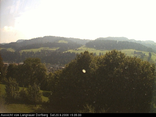 Webcam-Bild: Aussicht vom Dorfberg in Langnau 20080920-150500