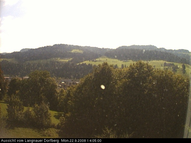 Webcam-Bild: Aussicht vom Dorfberg in Langnau 20080922-140500