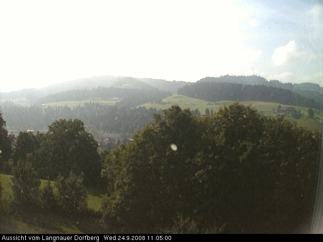 Webcam-Bild: Aussicht vom Dorfberg in Langnau 20080924-110500